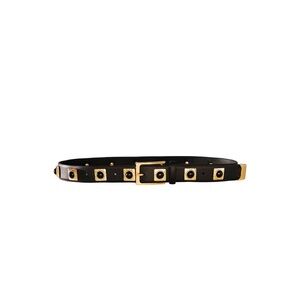 AUREUM Black and Gold Women's Belt